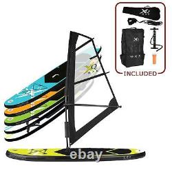 XQ Max 320cm 10.5ft 15cm 6 Inflatable SUP Stand Up Paddle Board Set and Kit