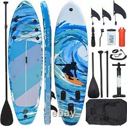 YITAHOME Inflatable Stand Up Paddle Board With Accessories 320x81x15cm