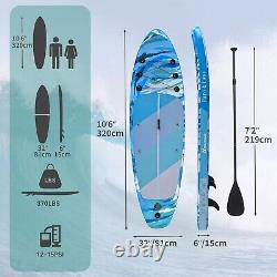 YITAHOME Inflatable Stand Up Paddle Board With Accessories 320x81x15cm