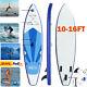 10-16ft Gonflable Paddle Board Sup Stand Up Paddleboard Accessoires Paddle Set