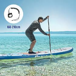10.5ft Gonflable Stand Up Paddle Board Sup Surfboard Ajustable Non-slip Deck