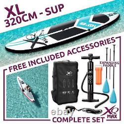 10,5ft Gonflable Standup Paddle Board Sup Surf Set 320cm 150kg Weight Support