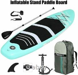 10.6 Panneau Gonflable De Paddle Sup Stand Up Paddleboard & Accessoires Kit Complet