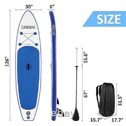 10.6ft Paddle Board Gonflable Stand Up Surfboard Kit Complet Non-dérapant Adulte