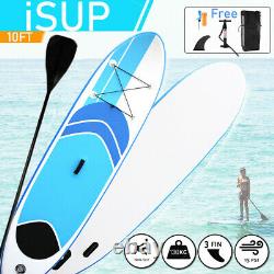 10ft Gonflable Paddle Board Sup Débutant Stand Up Paddleboard Accessoires Hot#g