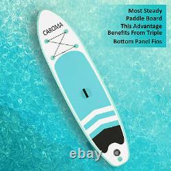 10ft Gonflable Paddle Board Sup Stand Up Paddleboard & Accessoires Aqua Spirit