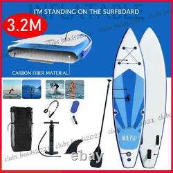 10ft Gonflable Paddle Board Sup Stand Up Paddleboard Débutant + Accessoires Royaume-uni