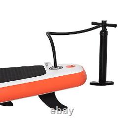 10ft Gonflable Paddle Stand Up Board Avec Paddle Réglable, Panneau De Pont Antidérapant