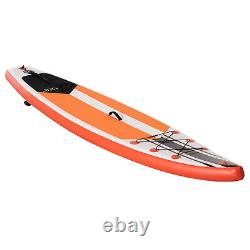 10ft Gonflable Paddle Stand Up Board Avec Paddle Réglable, Panneau De Pont Antidérapant