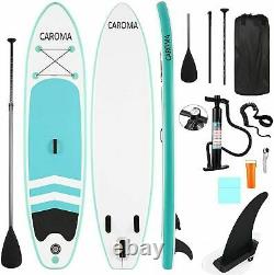 10ft Gonflable Rapide Surf Paddle Board Sup Stand Up Paddleboard &accessoires Set