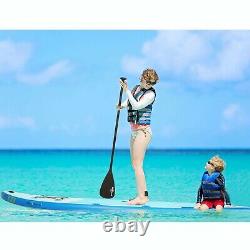 10ft Gonflable Stand Up Paddle Board Sup Surfboard Avec Ensemble Complet D'accessoires