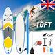 10ft Gonflable Stand Up Paddle Board Sup Surfboard Racing Bag Pump Ora Water Uk