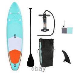 10ft Gonflable Stand Up Paddle Sup Board Surfing Surf Board Paddleboard Uk