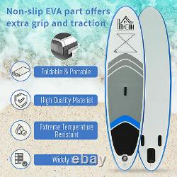 10ft Gonflable Sup Surfboard Stand Up Adult Paddle Board Kit Sport Surf Boards