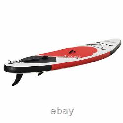 10ft Ingonflable Stand Up Board, Non-dépliant Deck Board Avec Paddle Réglable