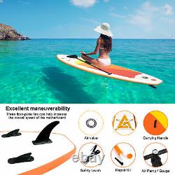 10ft Stand Up Paddle Board Sup Surf Surf Rapide Surf Gonflable Accessoires Kit Uk