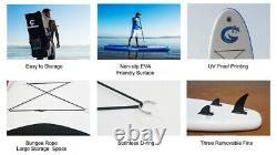 11'6 Gonflable Stand Up Paddle Board Sup Kayak Water Sports Avec Kit Complet