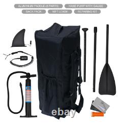 11 Pieds Gonflable Stand Up Sup Paddle Board Sup & Pump Oar Leash Bag Kit Plage