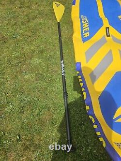 11 pieds gonflable Wind sup stand up paddle Oshea avec pagaie en carbone