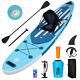 11ft Gonflable Stand Up Paddle Board Sup Surf Paddleboard Kit Complet Avec Sac