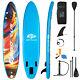 11ft Gonflable Stand Up Paddle Board Sup Surfboard Ajustable Non-slip Deck