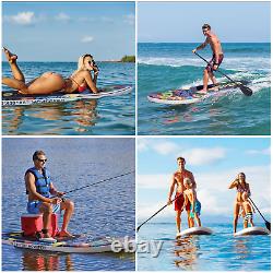 11ft Gonflable Stand Up Paddle Board Sup Surfboard Ajustable Non-slip Deck Set