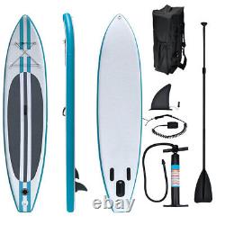 11ft Gonflable Stand Up Paddle Board Sup Surfboard Complete Accessories Kit Set