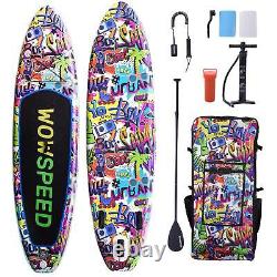 11ft Gonflable Stand Up Paddle Board Sup Surfboard Complete Surfing Kit