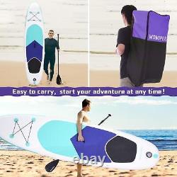 11ft Gonflable Stand Up Paddle Board Sup Surfboard Kit Complet De Surf Kayak