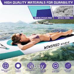 11ft Gonflable Stand Up Paddle Board Sup Surfboard Non-slip Deck & Accessoires