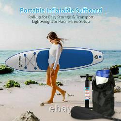 11ft Gonflable Stand Up Paddle Sup Board Surf Surf Board Paddleboard E 93