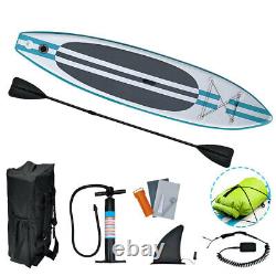 11ft Gonflable Surfboard Stand Up Paddle Board Sup Avec Kit Complete Pump Portable