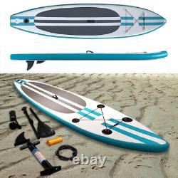 11ft Stand Up Paddle Board Gonflable Sup Kit Complet Avec Kit De Réparation De Sac De Pompe