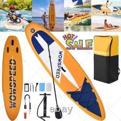 11ft Stand Up Paddle Board Gonflable Sup Surfboard Sac Complet Kit Avec Paddle