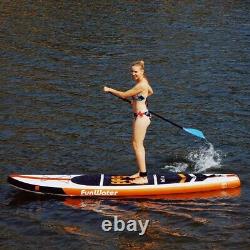 11ft X-long Gonflable Stand Up Paddle Board Set Funwater Marque 100% Original