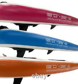 12' (3.65m) Long Njordair Gonflable Stand Up Paddle Board Livraison Rapide