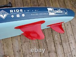2020 Red Paddle Co Ride MSL 9.8 Planche à Pagaie Gonflable Stand Up avec Pagaie en Carbone