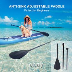 2022 Gonflable Stand Up Paddle Board 11ft Blue Sup Surfboard Avec Pompe Électrique
