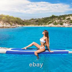 305x75x17cm Gonflable Stand Up Paddle Board Surfboard Floatable Aluminium Paddle