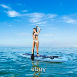 335cm/11ft Isup Gonflable Stand Up Surfing Board Soft Surf Paddle Board Withpump