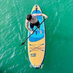 9'8 Package De Paddle Gonflable Classique Tout Rond Sup Stand Up Paddle Board