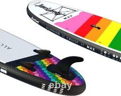 AQUAPLANET Planche de Paddle Gonflable Kit Max 10,6 Pieds Idéal pour le SUP