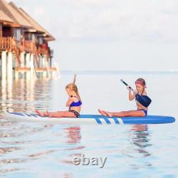 Adulte 10.6ft Stand Up Paddle Board Surfboard Gonflable Sup Paddleboard Blue