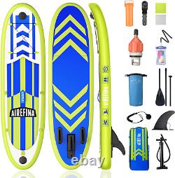 Airefina Sup Paddle Board Avec Monture De Caméra3358116cm, Stand Gonflable Vers Le Haut Avec