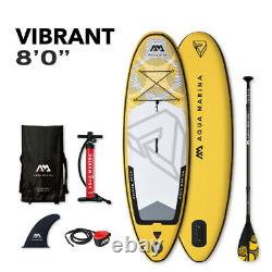 Aqua Marina Vibrant Youth 8'0 Gonflable Stand Up Paddle Board (isup)