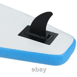 Bâton Gonflable Stand Up Paddle Board 10ft Sup Surfboard 6'' D'épaisseur Avec Kit Complet