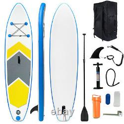 Conseil De Paddle Gonflable Sup Surf Surfboard Stand Up Bag Pump Oar Water Racing Uk
