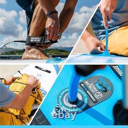 Conversion de planche à pagaie gonflable Bluefin SUP en kayak, caméra d'action