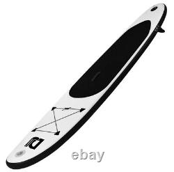 Dj Black Gonflable Stand Up Paddle Board Avec Accessoires Brand New