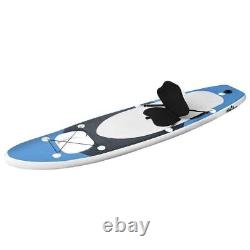 Ensemble de planche de paddle gonflable VidaXL Sea Blue 300x76x10 cm